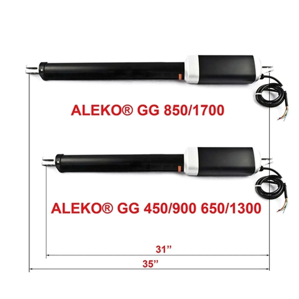 Aleko Single Swing Gate Operator - GG450/AS450 AC/DC