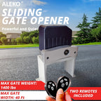 Aleko Sliding Gate Opener - AC1400 - Basic Kit