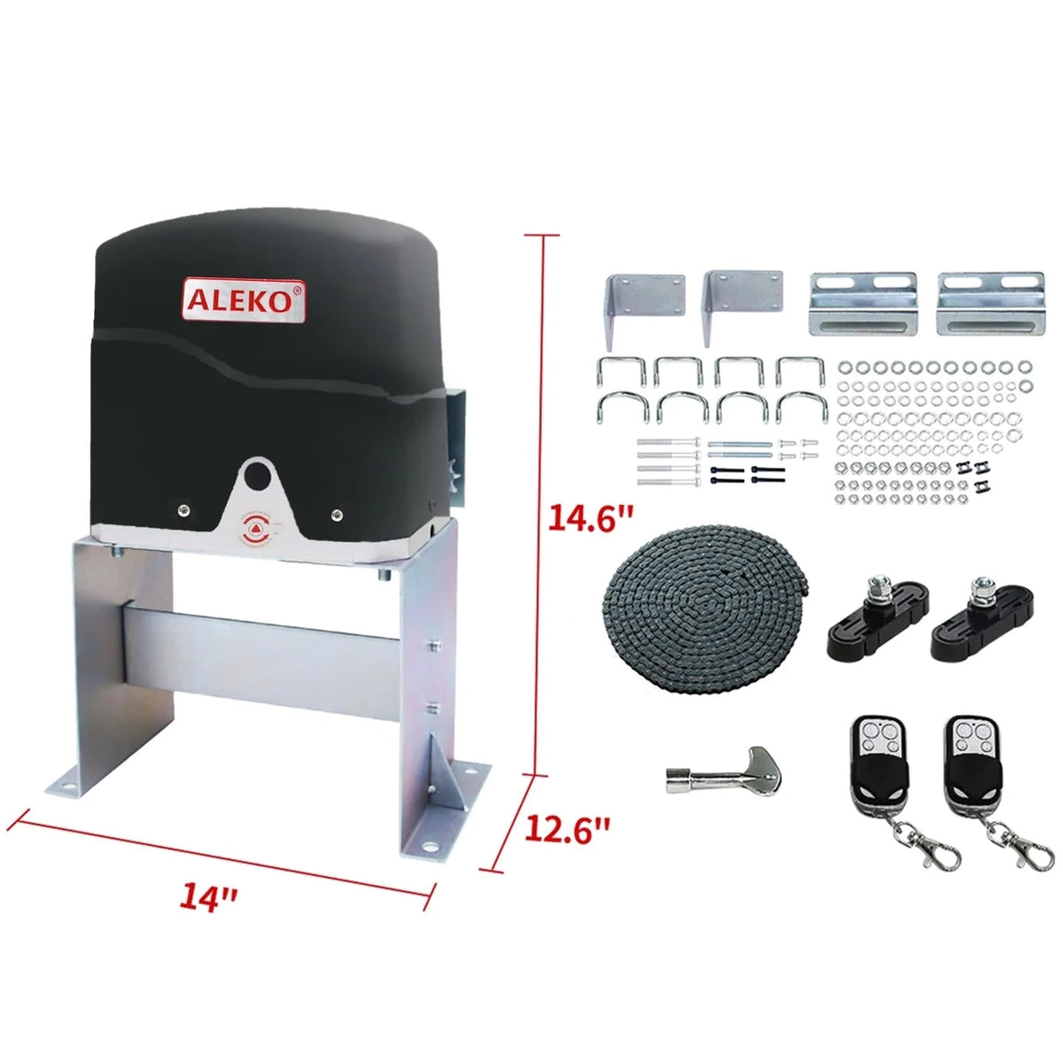 Aleko Sliding Gate Opener - AC1500 - Basic Kit