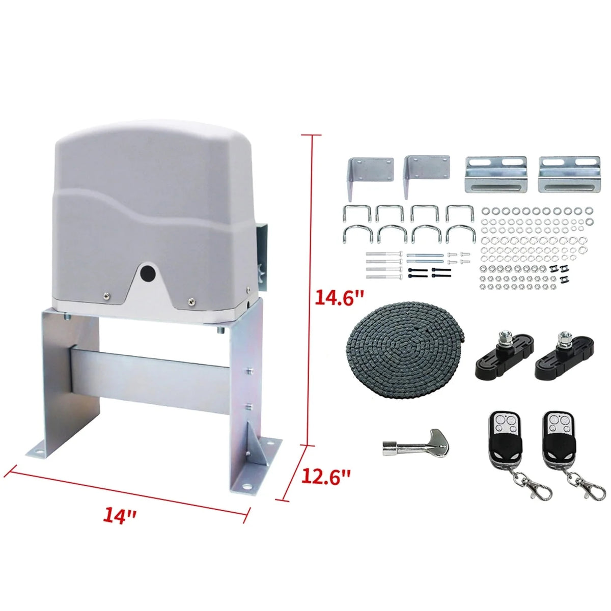 Aleko Sliding Gate Opener - AC2400 - Basic Kit