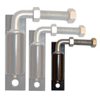 Aleko Small Hinge J-Bolt for Driveway Gates - 1/2-Inch