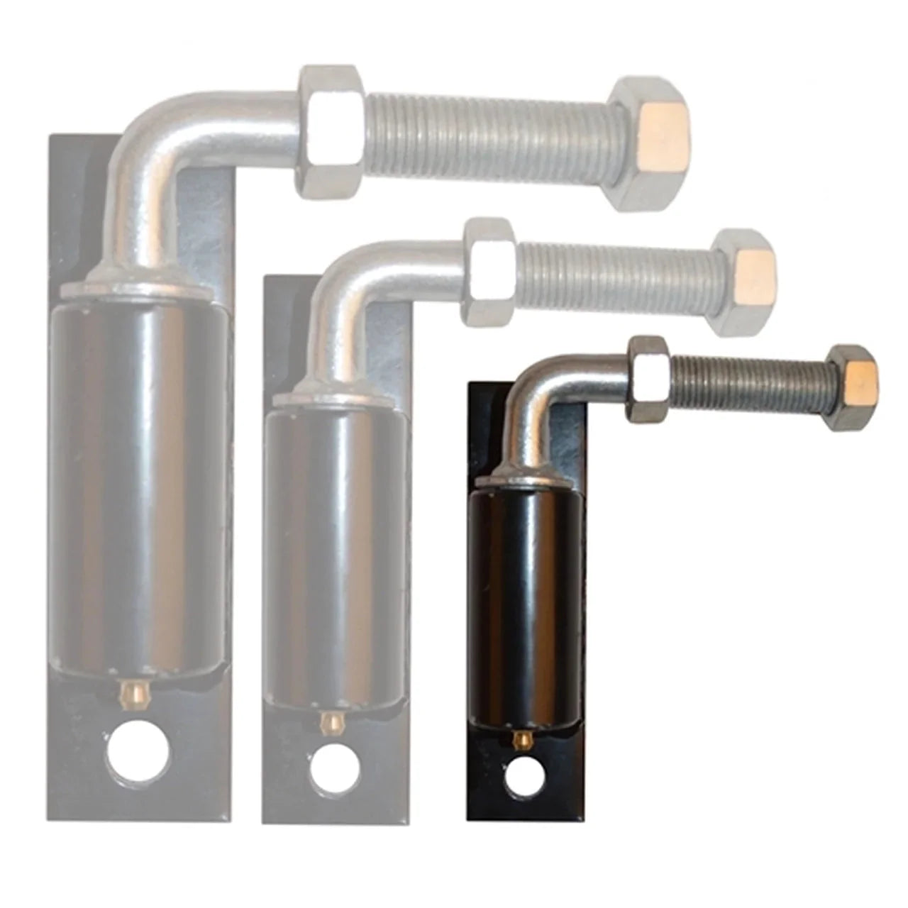 Aleko Small Hinge J-Bolt for Driveway Gates - 1/2-Inch