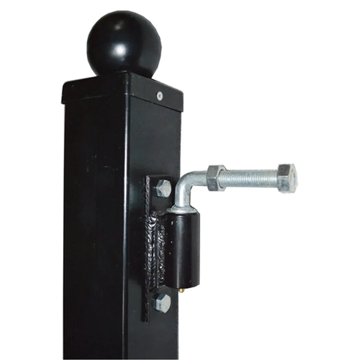 Aleko Small Hinge J-Bolt for Driveway Gates - 1/2-Inch