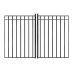 Aleko Steel Dual Swing Driveway Gate - MADRID Style - 14 x