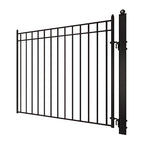 Aleko Steel Dual Swing Driveway Gate - MADRID Style - 16 x