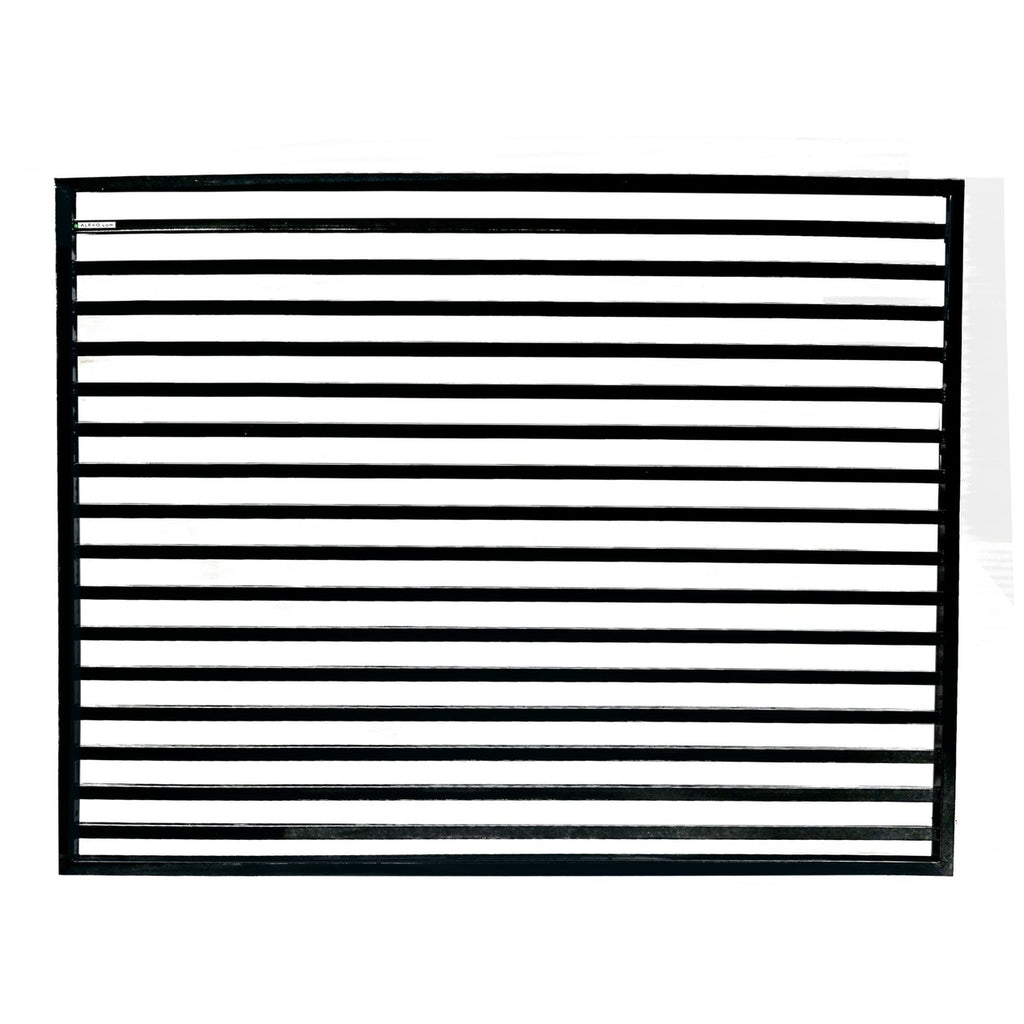 Aleko Steel Dual Swing Driveway Gate - MILAN Style - 14 x 6