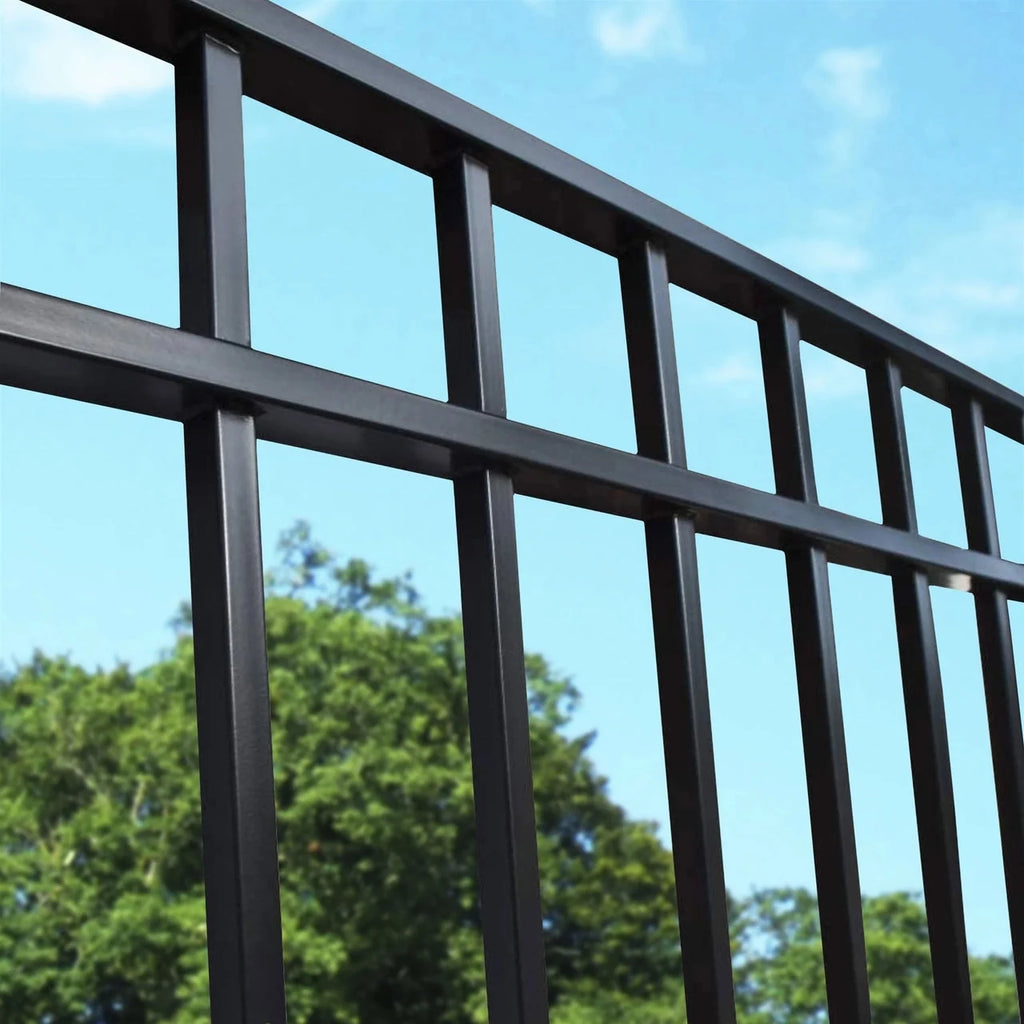 Aleko Steel Fence - MADRID Style - 8 x 5 Ft