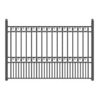Aleko Steel Fence - PARIS Style - 8 x 5 Ft