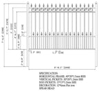 Aleko Steel Fence - PRAGUE Style - 8 x 5 Ft