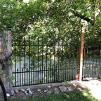 Aleko Steel Fence - PRAGUE Style - 8 x 5 Ft