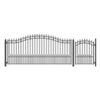 Aleko Steel Single Swing Driveway Gate - ST.PETERSBURG