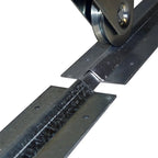 Aleko Steel Sliding Driveway Gate - 12 ft with Pedestrian
