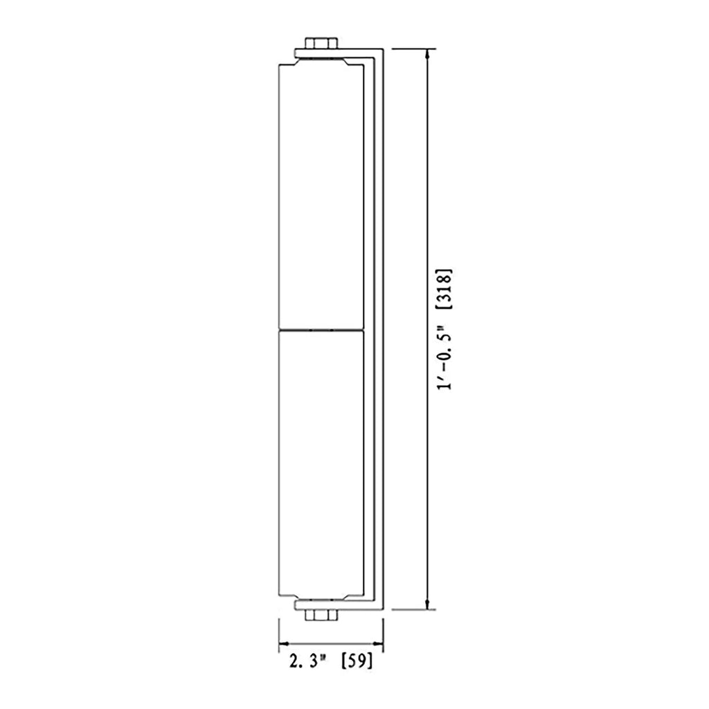 Aleko Steel Sliding Driveway Gate - 16 ft with Pedestrian