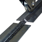 Aleko Steel Sliding Driveway Gate - 16 ft with Pedestrian