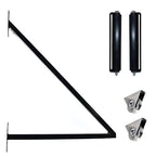 Aleko Steel Sliding Driveway Gate - 25 ft with Pedestrian