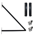 Aleko Steel Sliding Driveway Gate - MADRID Style - 25 x 6