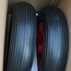 Aleko Tools Pair of Heavy Duty Aluminum Alloy Wheels