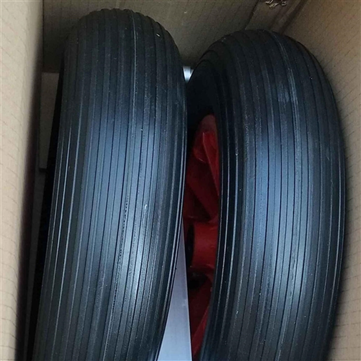 Aleko Tools Pair of Heavy Duty Aluminum Alloy Wheels