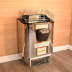 Aleko TOULE ETL Certified Wet Dry Sauna Heater Stove