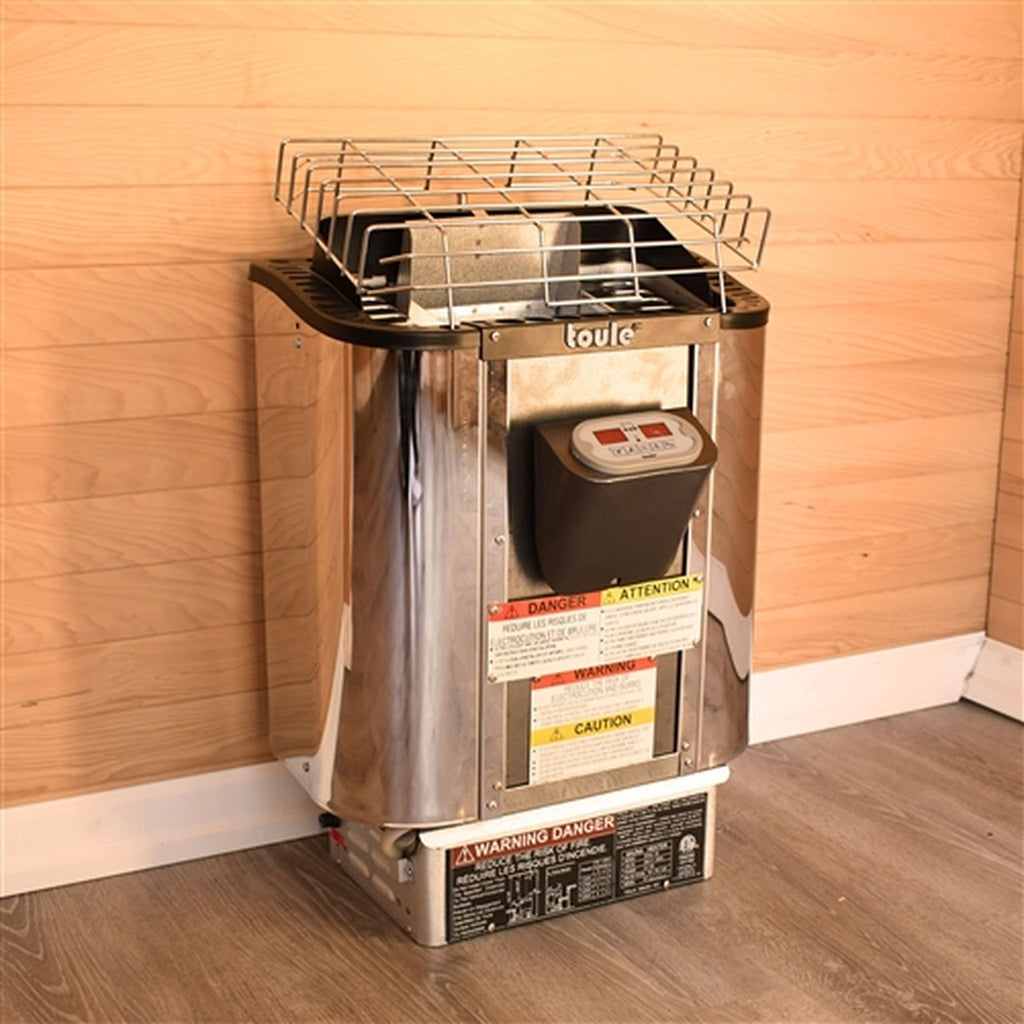 Aleko TOULE ETL Certified Wet Dry Sauna Heater Stove