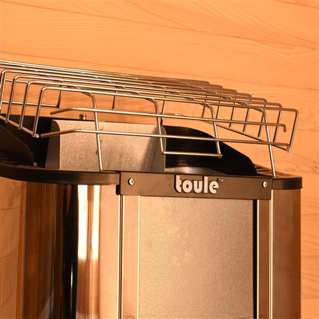 Aleko TOULE ETL Certified Wet Dry Sauna Heater Stove - Wall