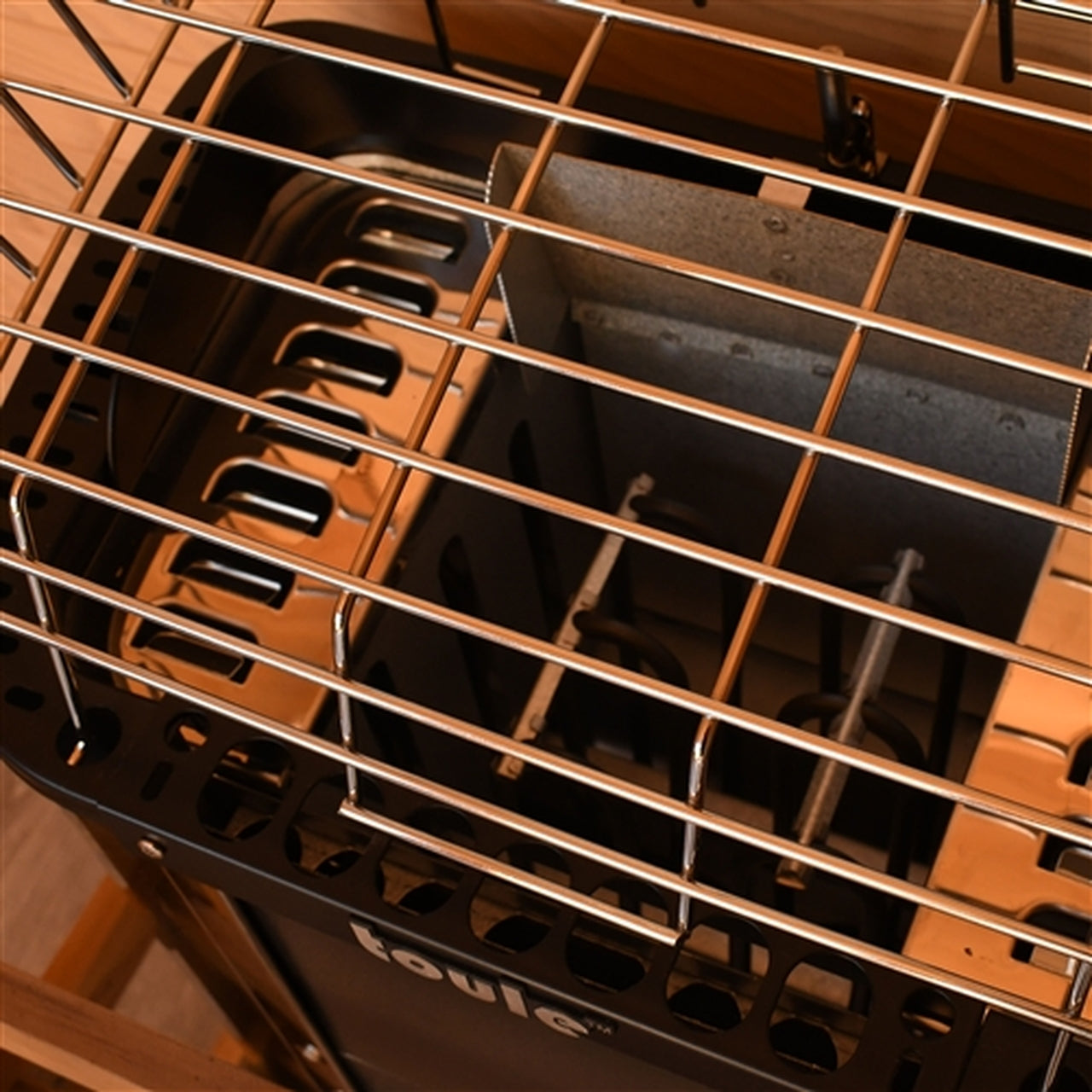 Aleko TOULE ETL Certified Wet Dry Sauna Heater Stove - Wall