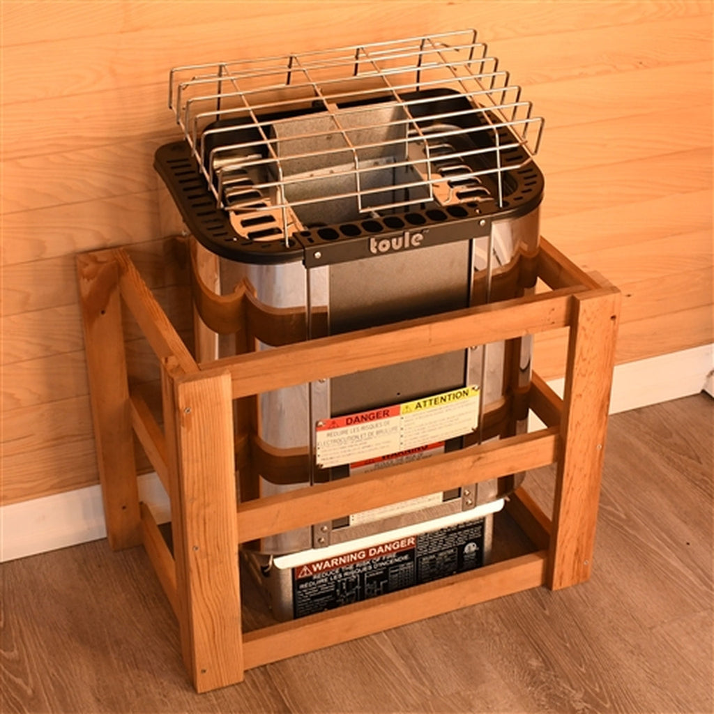 Aleko TOULE ETL Certified Wet Dry Sauna Heater Stove - Wall