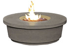 American Fyre Designs 15.5 Inch Contempo Round Firetable Black Lava