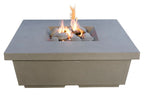 American Fyre Designs 15.5in Contempo Square Firetable Black Lava