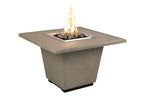 American Fyre Designs 24in Cosmopolitan Square Firetable Dark Basalt NG
