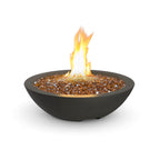 American Fyre Marseille 24in Round Fire Bowl Black Lava