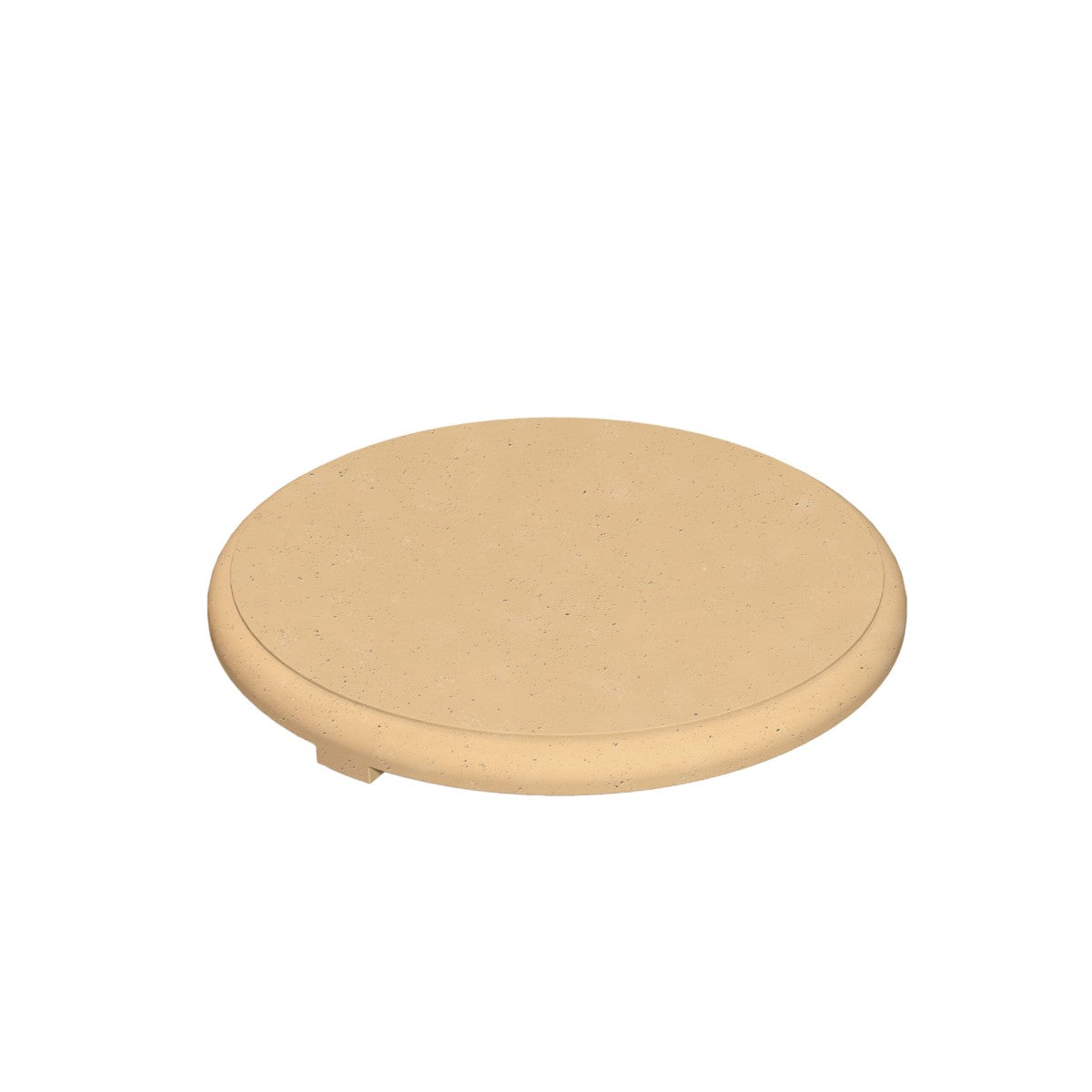 American Fyre Designs 24in Round GFRC Fireplace Cover Black Lava