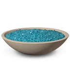 32in Marseille Round Fire Bowl with Water Spout - Natural Gas