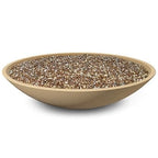 48-inch Marseille Round Fire Bowl Black Lava Natural Gas