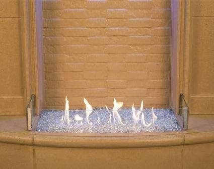 American Fyre Designs 8206-WG Large Firefall Glass Wind Guard