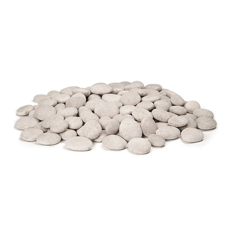 American Fyre Designs CSTN-20-CG Assorted Creekstones Firepit River Rocks