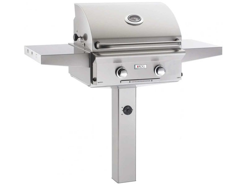American Outdoor Grill L-Series 24-Inch 2-Burner Patio-Post