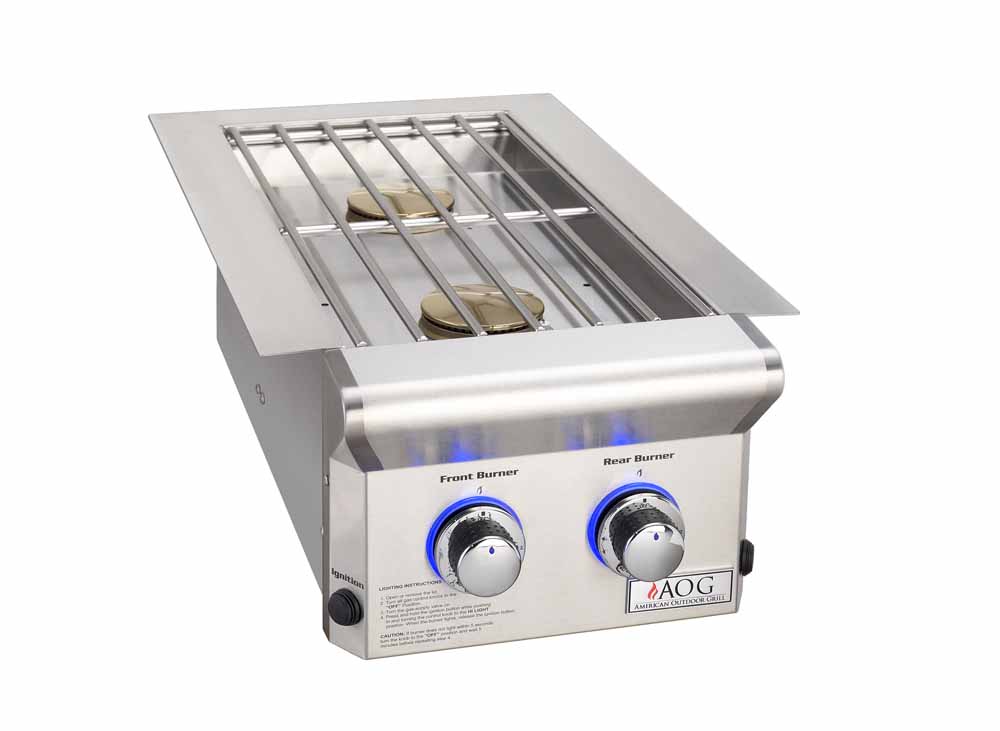 American Outdoor Grill L-Series Drop-In Double Side Burner 12,500 BTU