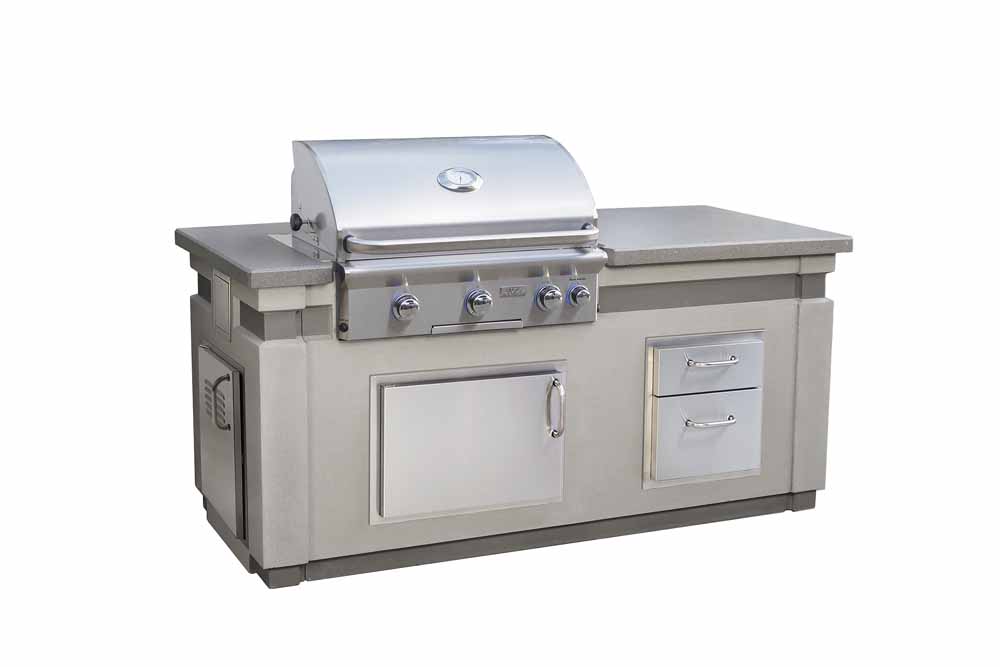 American Outdoor Grill 30-Inch L-Series Gas Grill Island Bundle