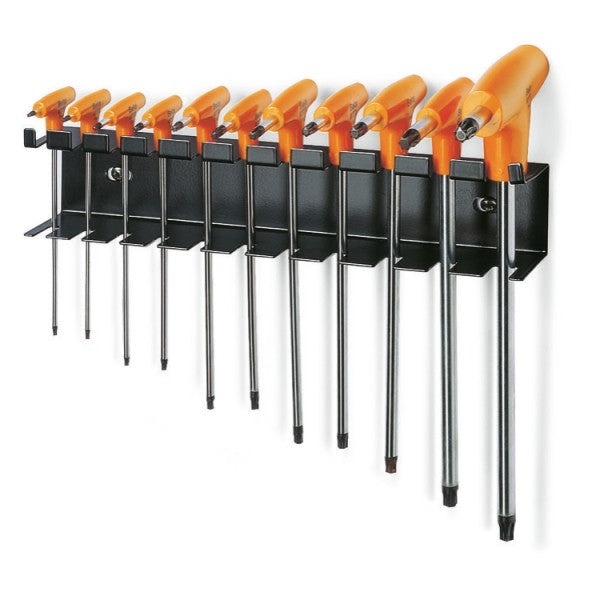 Beta Tools 11-Piece Chrome-Plated Offset Torx Key Wrench Set