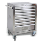 Beta Tools C04TSS-7 Stainless Steel Mobile Roller Cab Seven