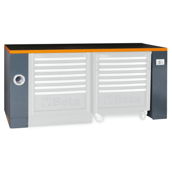 Beta Tools C55PRO B/2 2-m Workbench for Workshop Equipment