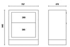 Beta Tools - RC55 M2 Fixed Module with 2 Drawers