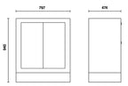 Beta Tools - RC55 MA Fixed Two-Door Module