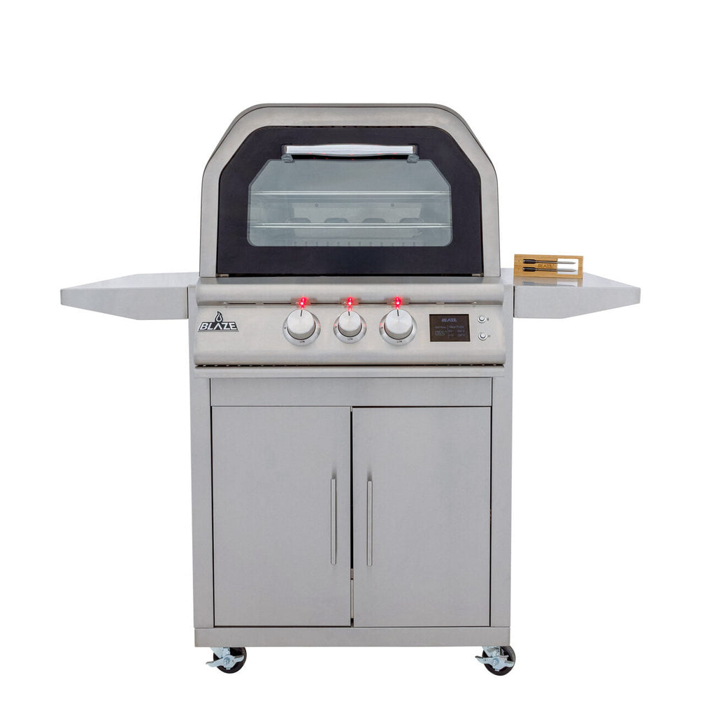 Blaze 26-Inch Gas Outdoor Oven with Bluetooth Meat Probes