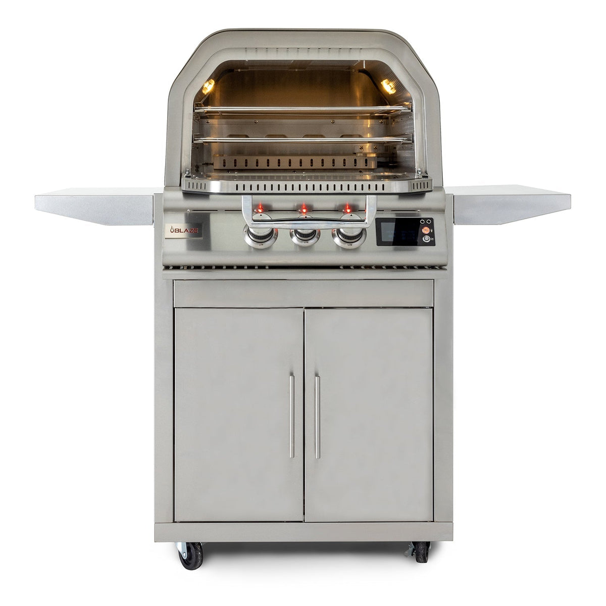 Blaze 26 Inch Gas Outdoor Pizza Oven With Rotisserie (LP)