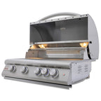 Blaze 32 Inch 4 Burner Premium LTE + Gas Grill with Rear