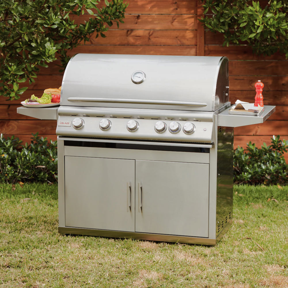 Blaze 40-Inch 5-Burner Premium LTE+ Gas Grill with Rear
