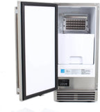 Blaze 15 Inch Outdoor Ice Maker - BLZ-ICEMKR-50GR