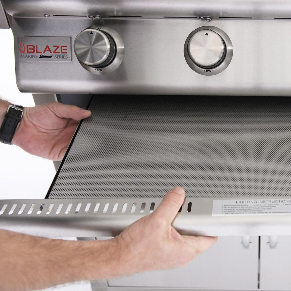 Blaze Drip Tray Flame Guard For Blaze Professional 3-Burner